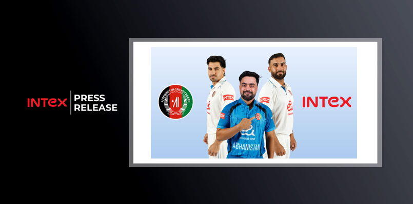 Intex Partners Afghanistan Men’s Cricket Team as Associate Sponsor for India Tour 2026