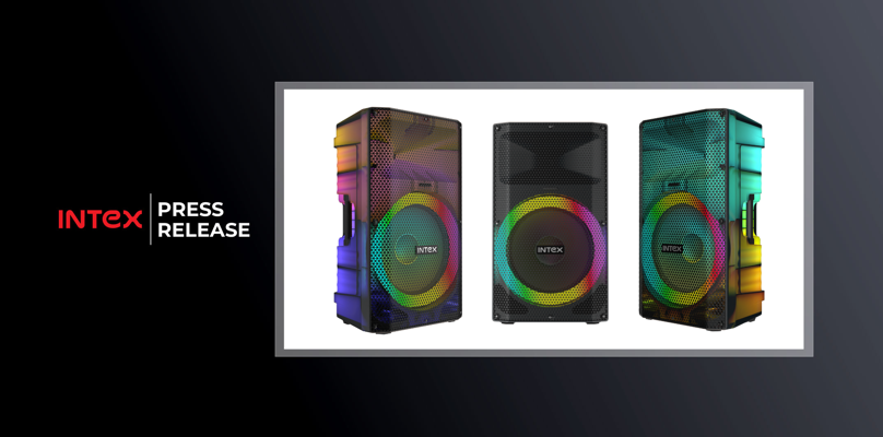 Intex Launches ‘Raag Series’ of High-Performance Party Speakers, Led by Raag 3500