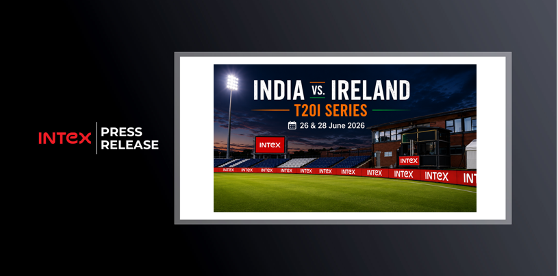 Intex Secures Prominent In-Stadium Presence for High-Voltage India-Ireland T20I Series