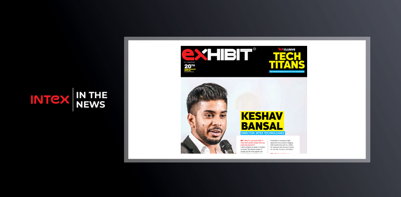 Tech Titans: Mr. Keshav Bansal featured in Exhibit Magazine's 20th Anniversary Special Edition