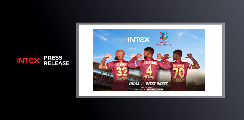 Intex Partners with West Indies Cricket for India Tour 2026