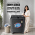 INTEX Ebony Series 8.0 Kg Semi-Automatic Top Load Washing Machine (SA80BGFG1)