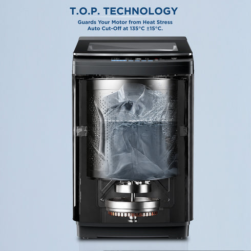 Intex FA10MBGL 10KG Fully Automatic Top Load Washing Machine (Metal Body)