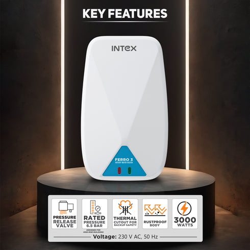 Intex FERRO Instant Water Heater (3 & 5.9 Litres)