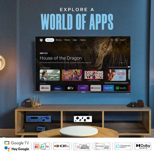 Intex 43" Full HD Google TV | LED-GFV4307 (1m 08cm)