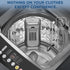 Intex FA80MGGL 8Kg Fully Automatic Top Load Washing Machine - Metal Body