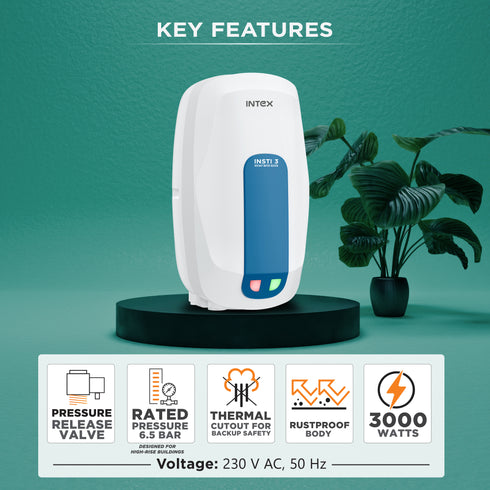 Intex INSTI Instant Water Heater (3 & 5.9 Litres)