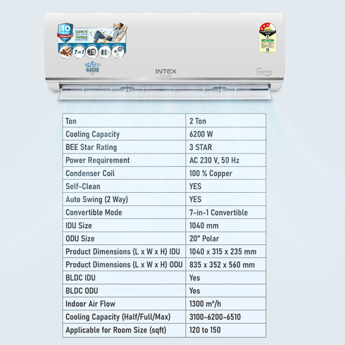 Intex SRAC203i 2 Ton Inverter Split AC