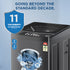 Intex FA80MGGL 8Kg Fully Automatic Top Load Washing Machine - Metal Body