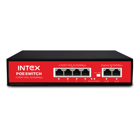 Intex PoE Switch 4CH/8CH Uplink