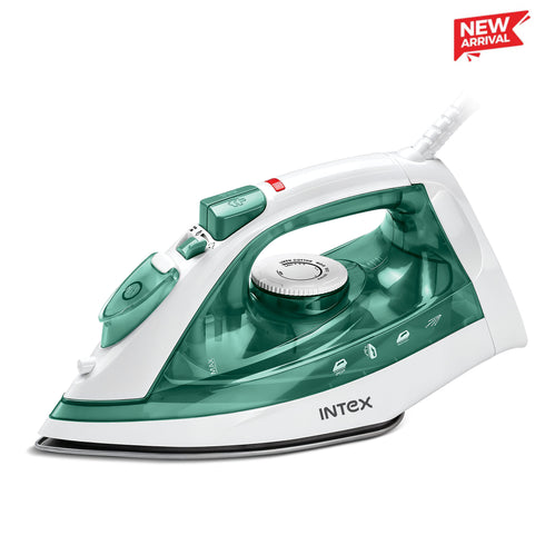 Intex Glidex Mist 1800W Steam Iron with Ceramic Coated Soleplate & Steam Boost