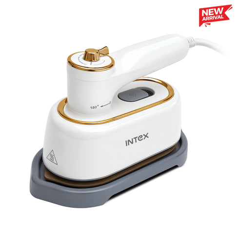 Intex Glidex Elite 2-in-1 Portable Iron & Steamer with Non-Stick Soleplate