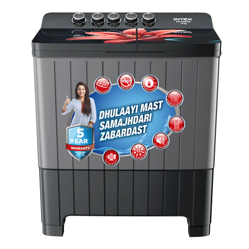 Intex SA14BKHG 14KG Semi-Automatic Washing Machine