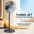 Intex Turbo Jet 500mm Farrata Pedestal Fan