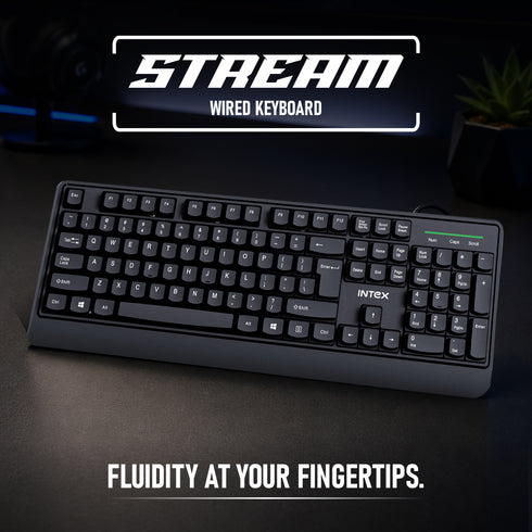 Intex Stream Wired USB Keyboard