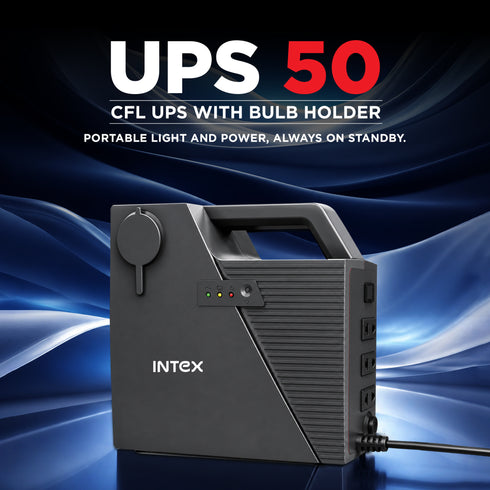 INTEX UPS 50 CFL UPS with Bulb Holder