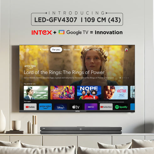 Intex 43" Full HD Google TV | LED-GFV4307 (1m 08cm)