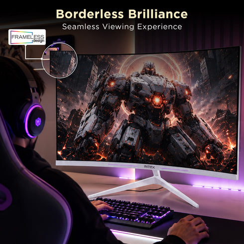 INTEX 27 Inch Curved Monitor