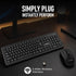 Intex Work Smart Wireless Keyboard & Mouse Combo