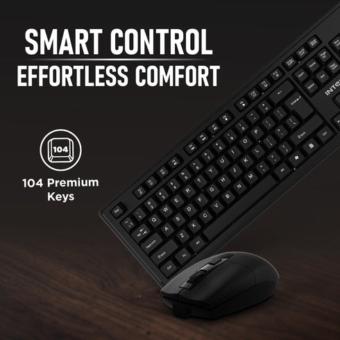 Intex Work Smart Wireless Keyboard & Mouse Combo