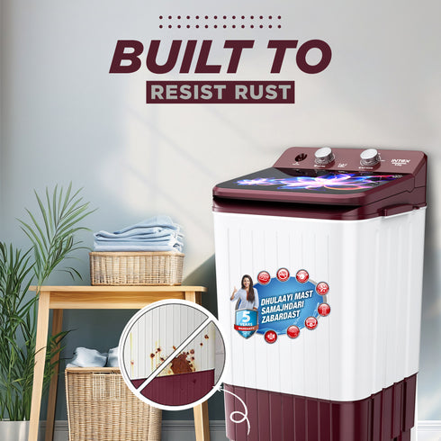 Intex WS90BWGL 9 Kg Semi Automatic Top Load Washing Machine