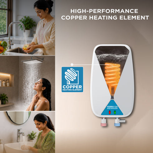 Intex FERRO Instant Water Heater (3 & 5.9 Litres)