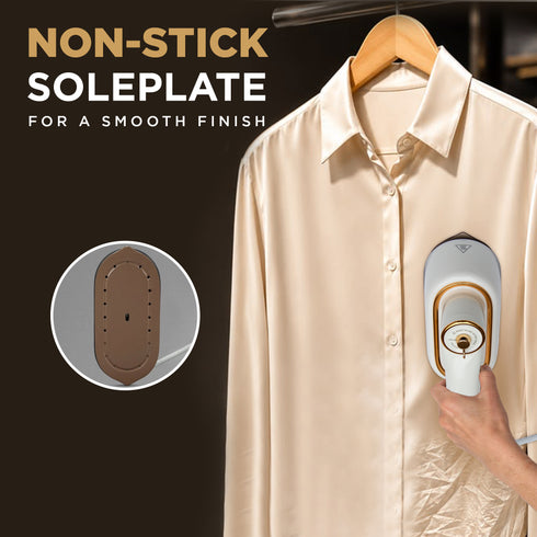 Intex Glidex Elite 2-in-1 Portable Iron & Steamer with Non-Stick Soleplate