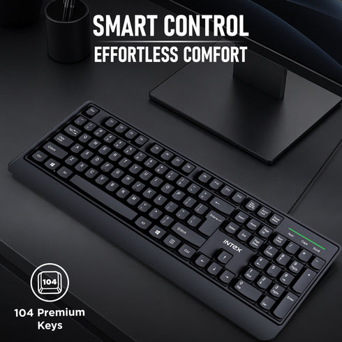 Intex Stream Wired USB Keyboard