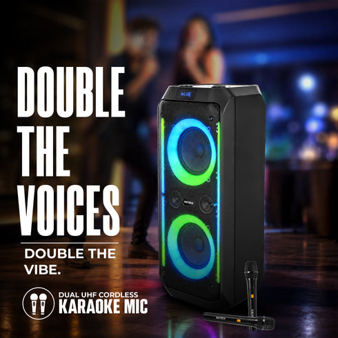 Intex RAAG 2200 220W Powerful Party Speaker