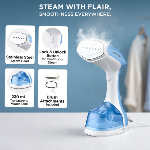 Intex Glidex Fabricare G 1400W Garment Steamer