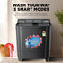 INTEX Ebony Series 9.0 Kg Semi-Automatic Top Load Washing Machine (SA90BKFG)