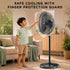 Intex Turbo Jet 500mm Farrata Pedestal Fan