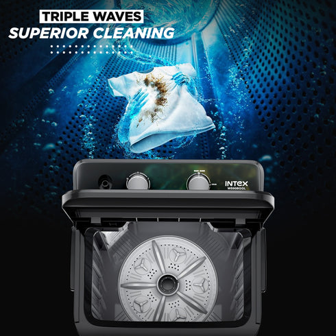 Intex WS90BWGL 9 Kg Semi Automatic Top Load Washing Machine
