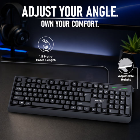 Intex Stream Wired USB Keyboard