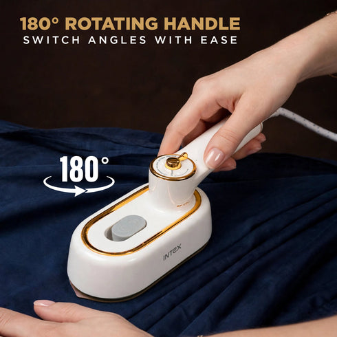 Intex Glidex Elite 2-in-1 Portable Iron & Steamer with Non-Stick Soleplate