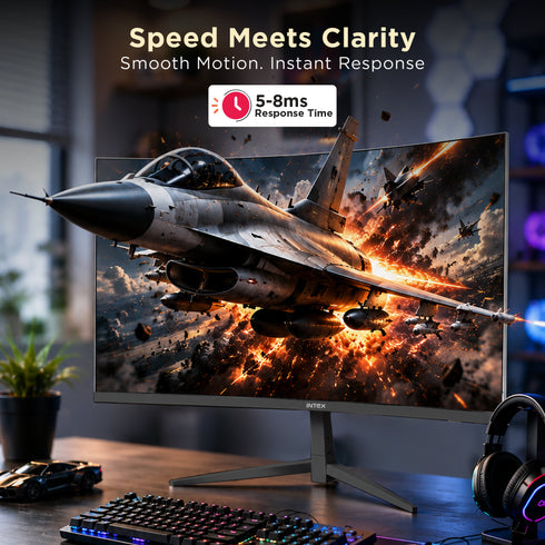 INTEX 32 Inch Full HD Curved Gaming Monitor