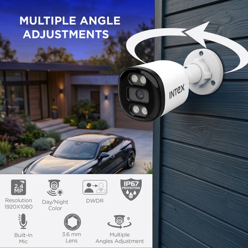 Intex AHD BULLET 2.4MP CCTV Camera