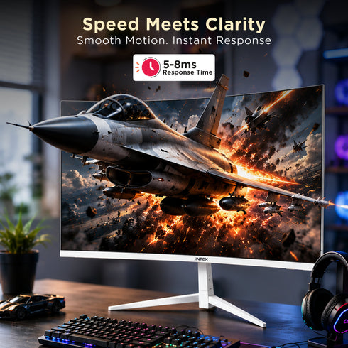 INTEX 32 Inch Full HD Curved Gaming Monitor