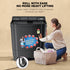 INTEX Ebony Series 9.0 Kg Semi-Automatic Top Load Washing Machine (SA90BKFG)