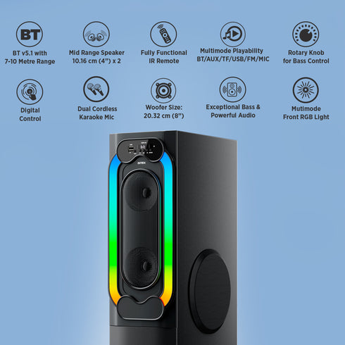 Intex Thunder 900 (D) 90W Tower Speaker