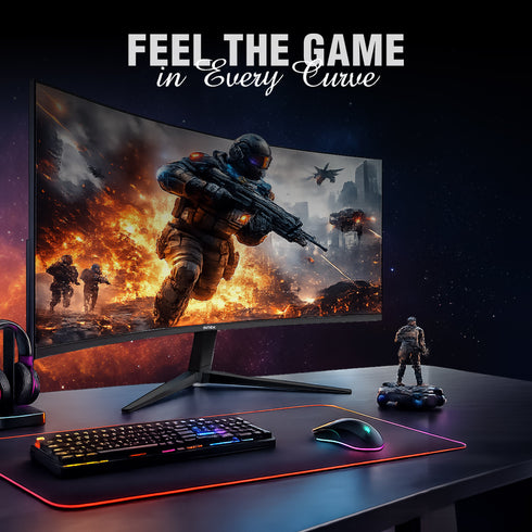 INTEX 32 Inch Full HD Curved Gaming Monitor
