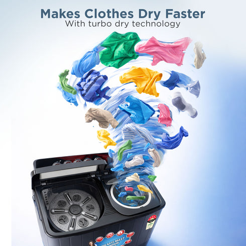 Intex SA14BKHG 14KG Semi-Automatic Washing Machine