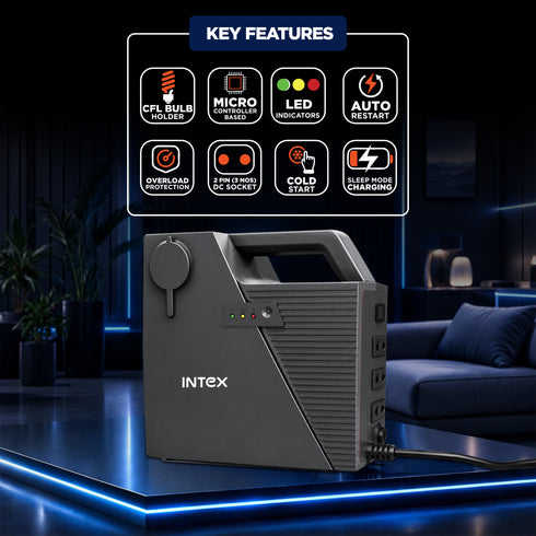 INTEX UPS 50 CFL UPS with Bulb Holder