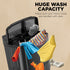 INTEX Ebony Series 9.0 Kg Semi-Automatic Top Load Washing Machine (SA90BKFG)