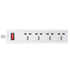 Intex Power Surge Protector | 4 Sockets & 1500W