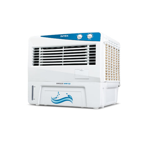 Intex Breeze WW 52 – 52L Desert Air Cooler with Powerful Air Throw