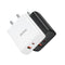 Intex Bolt Quick 65W QCPD Super Fast Charger with Dual Port Output - Black, White