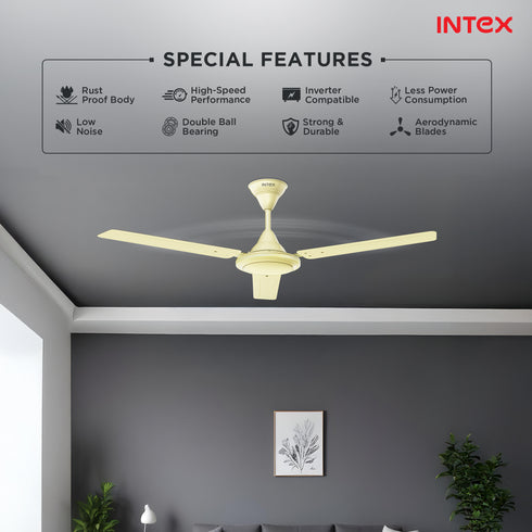 Intex Aero Silk 1200mm High-Speed Ceiling Fan