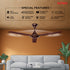 Intex Aero Jet 1200mm High-Speed Ceiling Fan