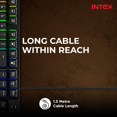 Intex Flash Wired Keyboard (Corona+ IT-KB333)